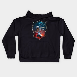 Metal Skeleton Kids Hoodie